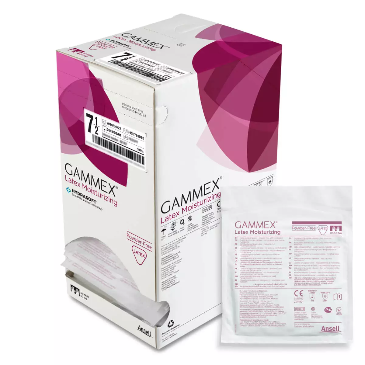  GAMMEX® Latex vochtregulerende chirurgische handschoen