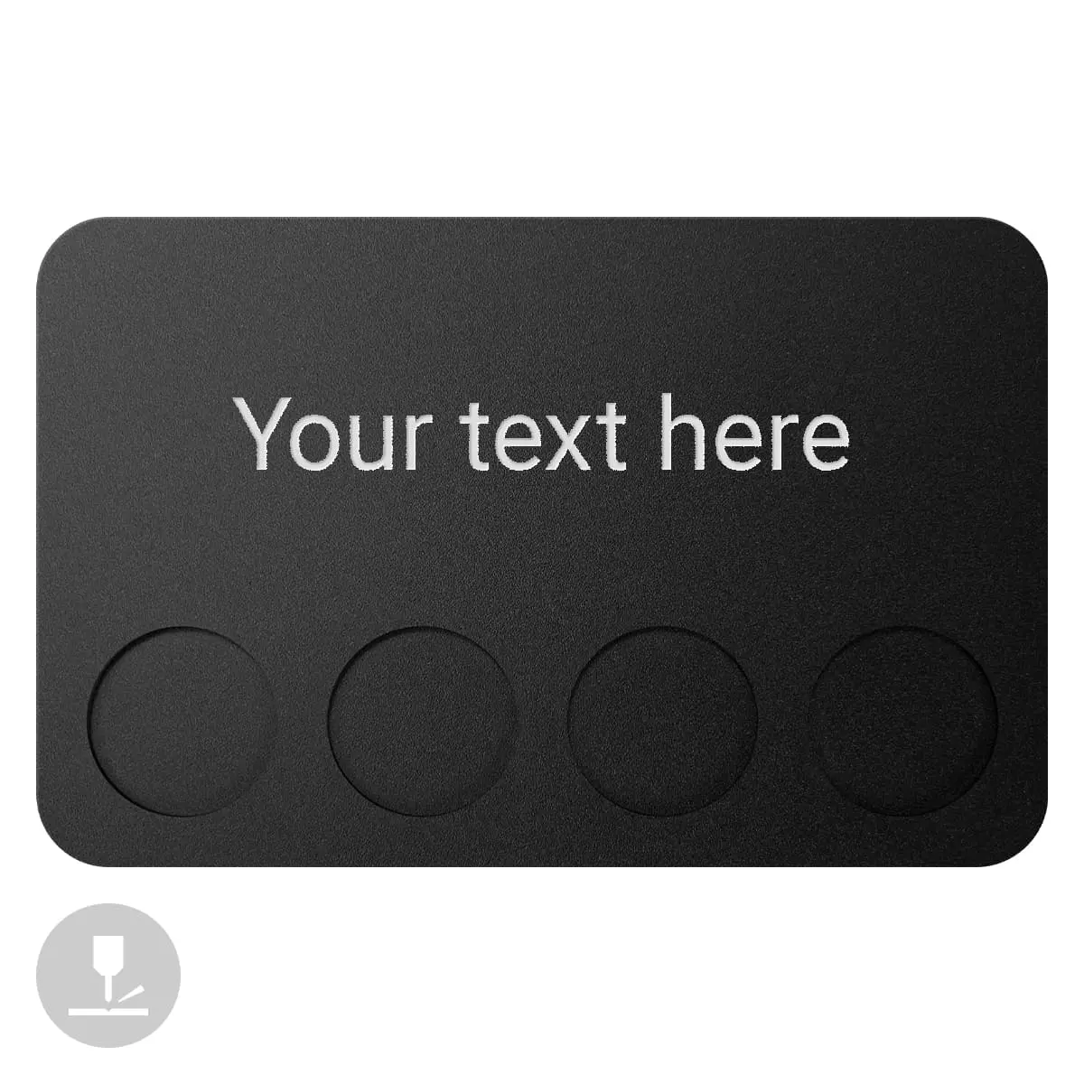  Magnetisch naamplaatje "DocTag"