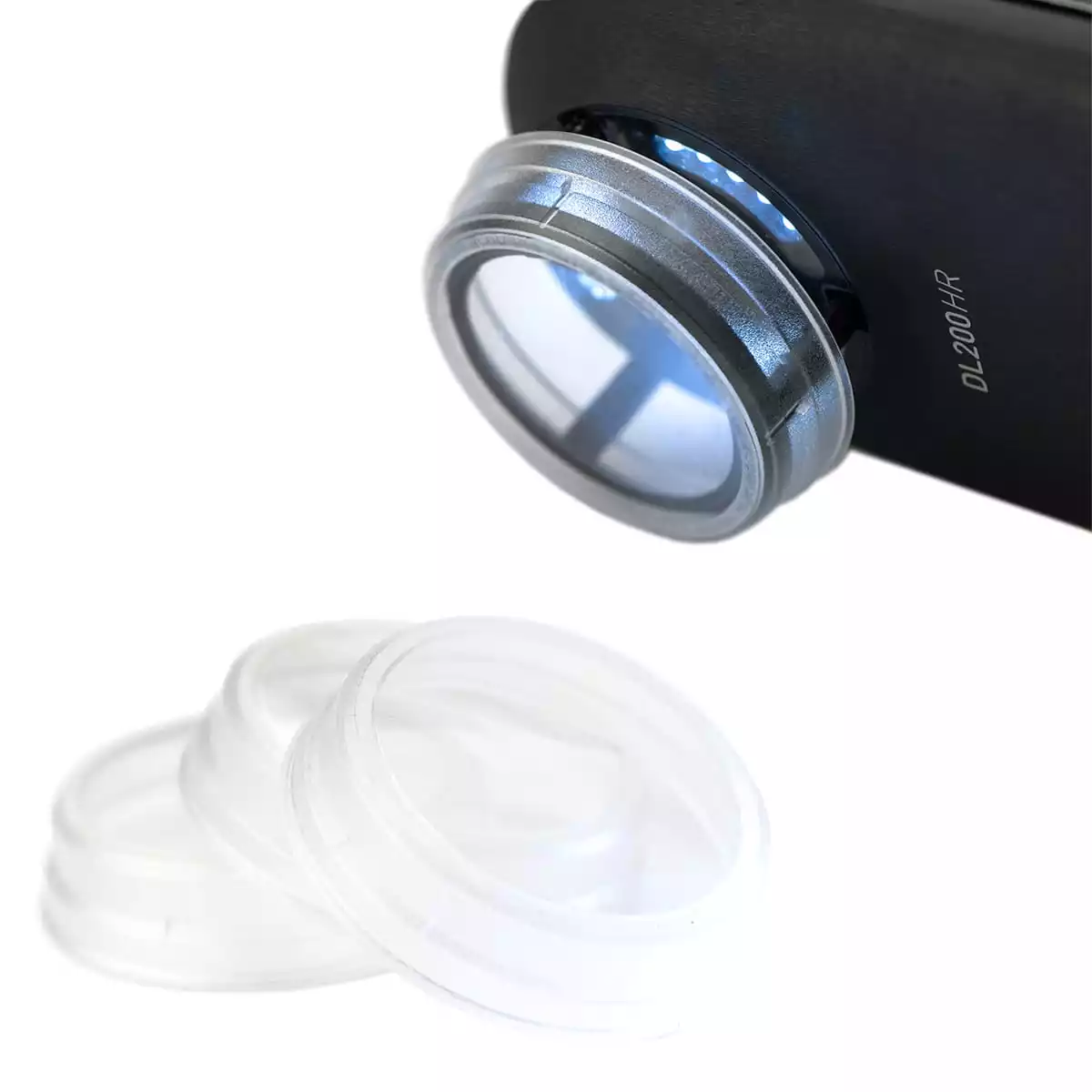 IceCap wegwerp beschermkappen voor DL200 dermatoscoop IceCap wegwerp beschermkappen voor DL200 dermatoscoop