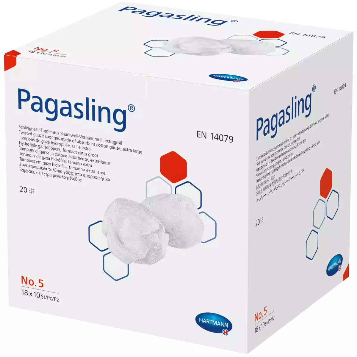 Pagasling steriele loop gauze swabs Pagasling steriele loop gauze swabs