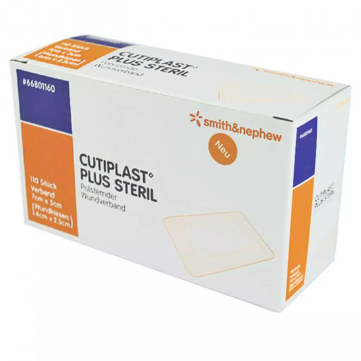  Cutiplast Plus Steriel Nonwoven verband