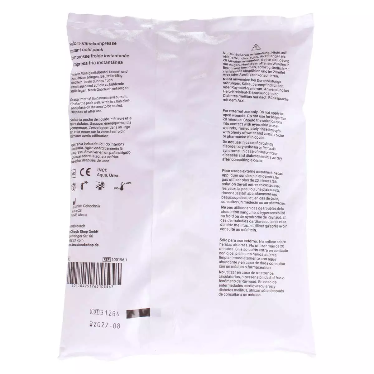  Instant coldpack “Brrr”