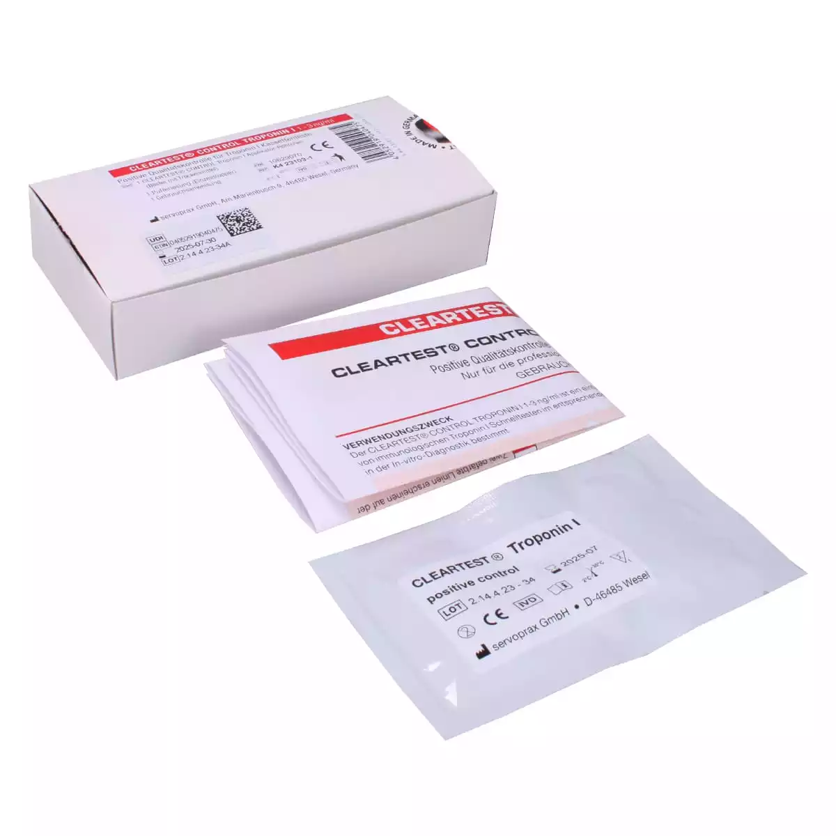  Cleartest Control Kit troponine I