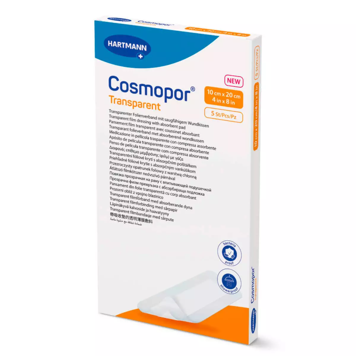 Cosmopor transparante folieverband Cosmopor transparante folieverband