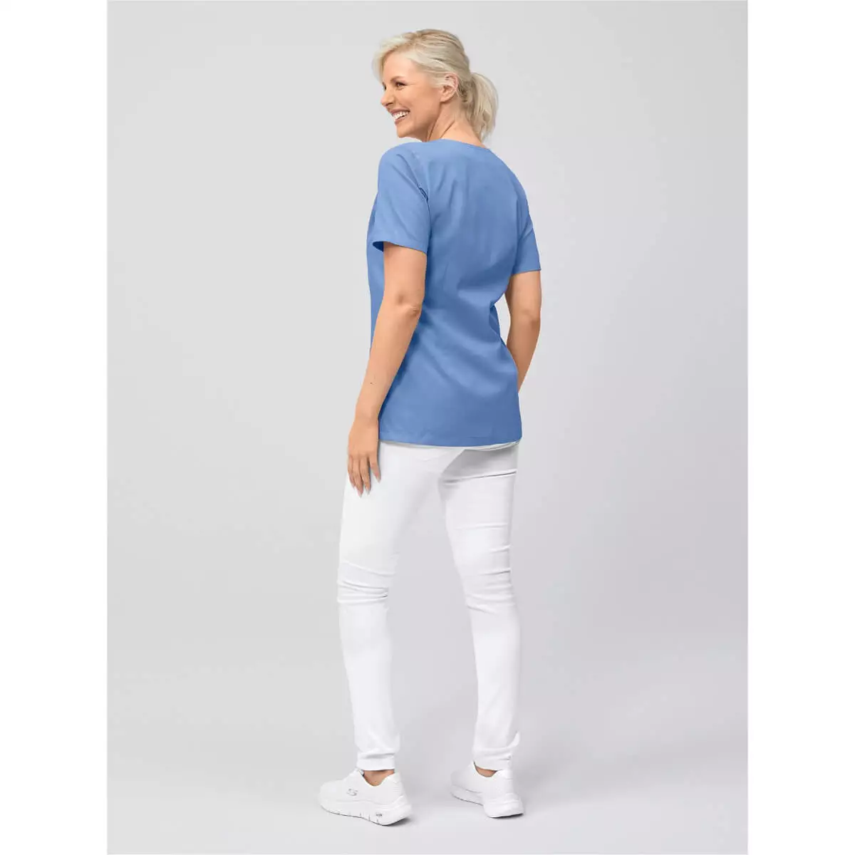 Slip-on tuniek Roma met V-hals voor dames Slip-on tuniek Roma met V-hals voor dames