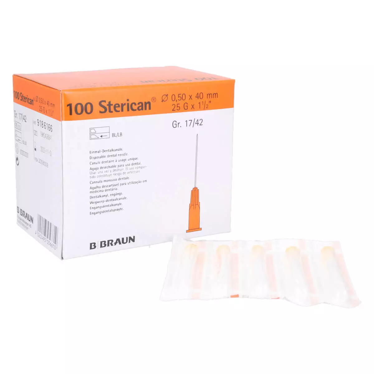 Stericancanules voor tandheelkundige anesthesie Stericancanules voor tandheelkundige anesthesie