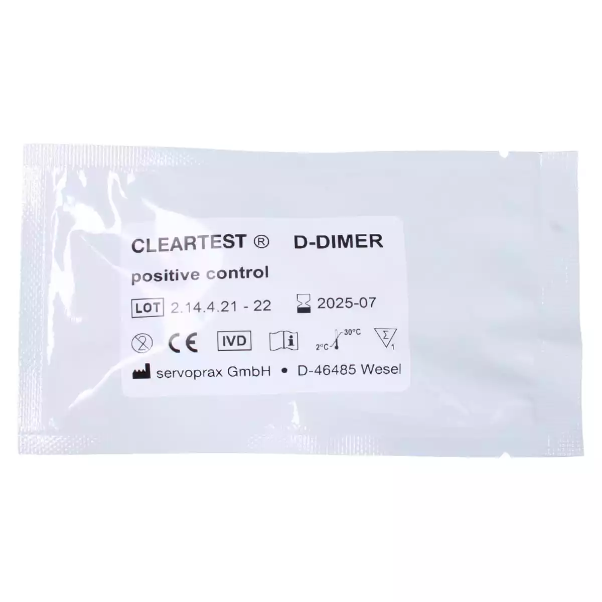  Cleartest Control Kit D-Dimeer