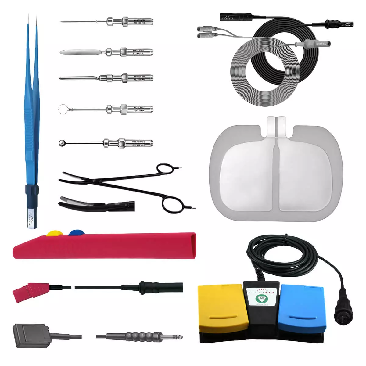  Chirurgische accessoireset voor MDV touch 200 elektrochirurgietoestel