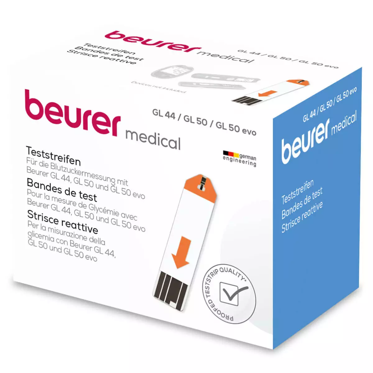  Bloedglucose teststrips