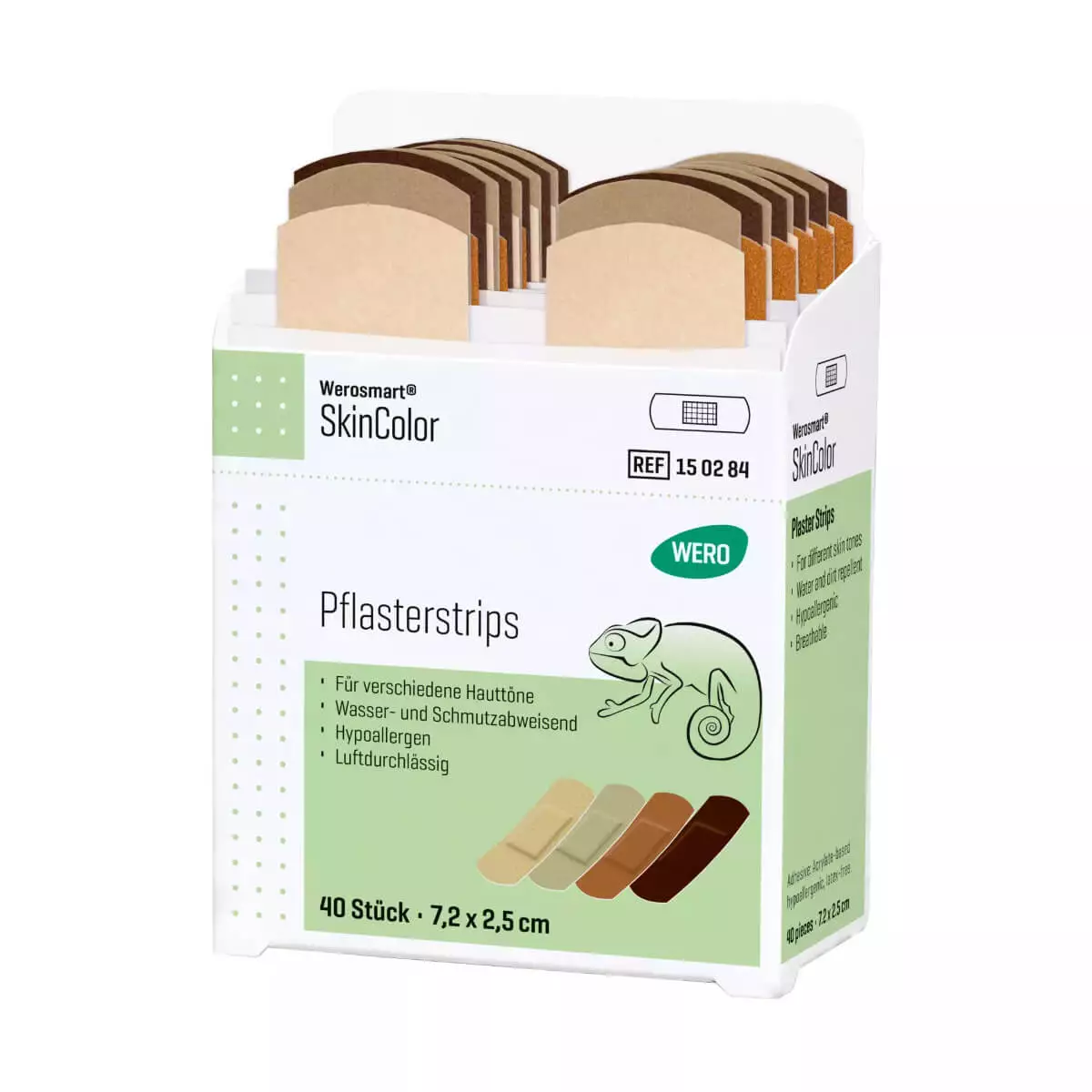  Werosmart SkinColor pleisterdoosjes voor dispensers