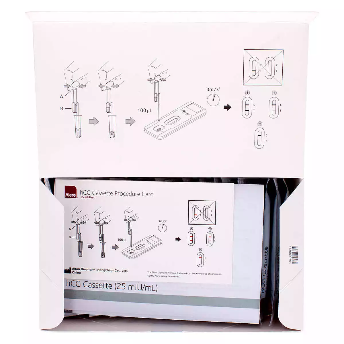  Clearview hCG-cassettetest (25 mIU/ml)