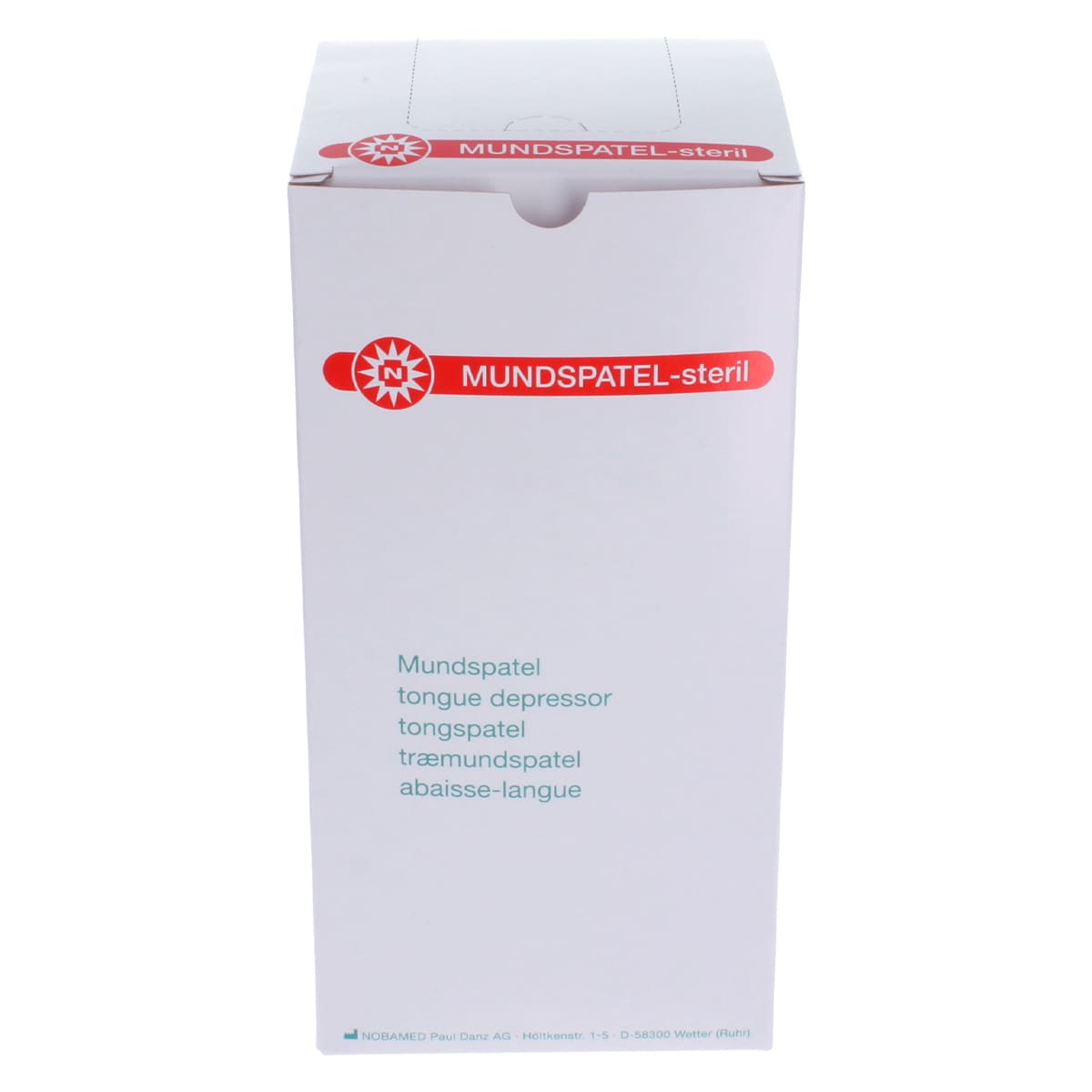 Steriele houten mondspatels  Steriele houten mondspatels