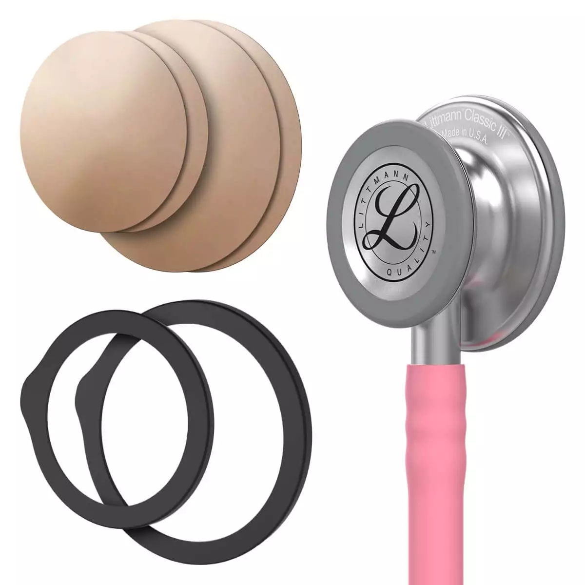 Voordeelpakket: Littmann® Classic III™ stethoscoop + antimicrobieel kopermembraan "Drums" Voordeelpakket: Littmann® Classic III™ stethoscoop + antimicrobieel kopermembraan "Drums"