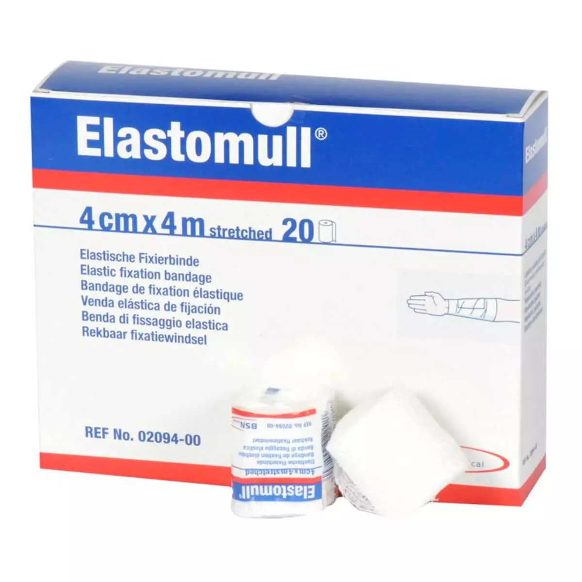  Leukoplast Elastomull Fixierbinden