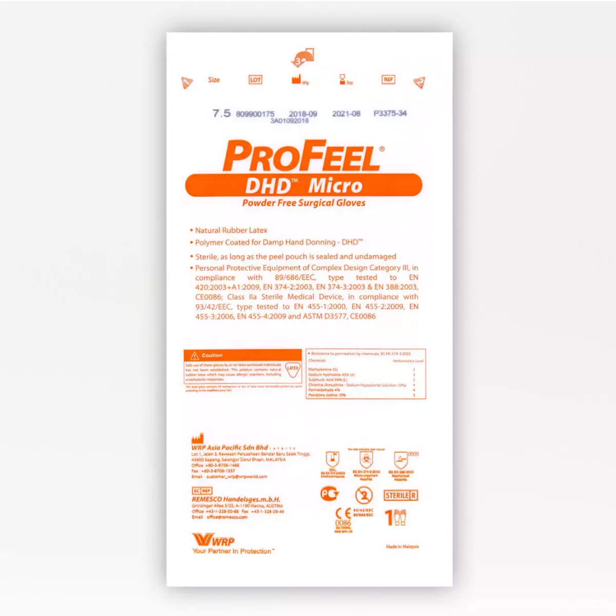  ProFeel DHD Micro latex OK-handschoenen