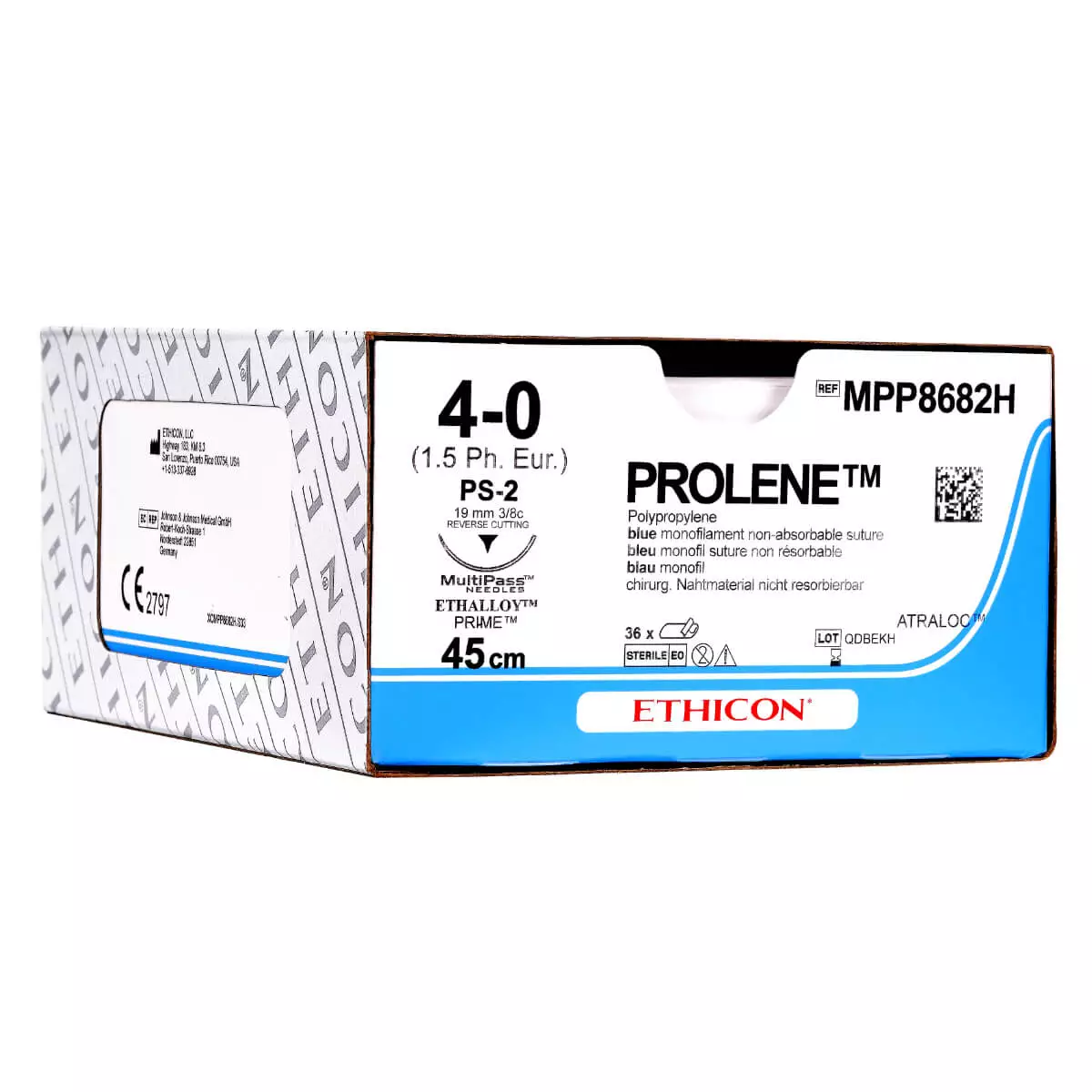  PROLENE (polypropyleen) Hechtmateriaal