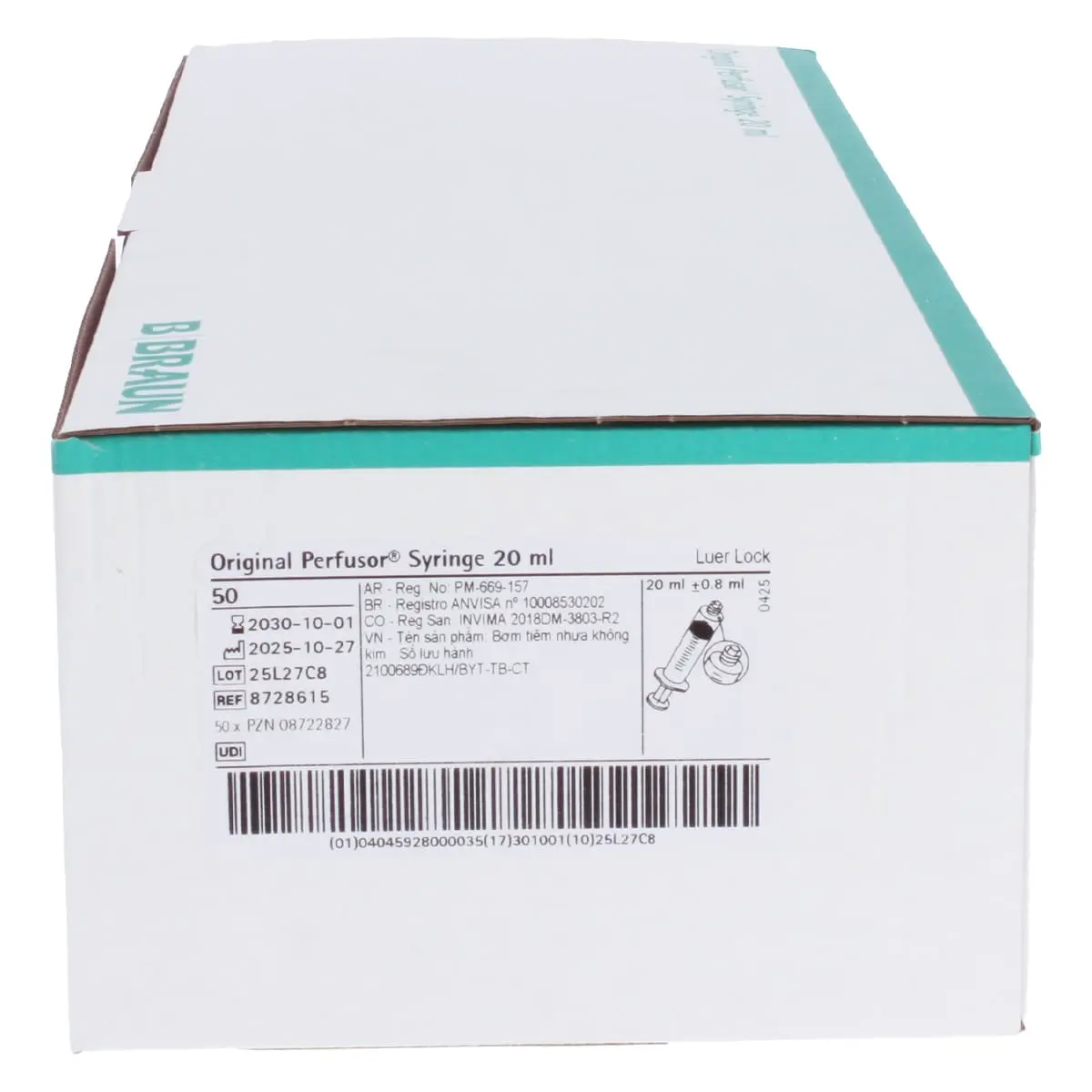 Originele perfusorspuiten 20 ml Originele perfusorspuiten 20 ml