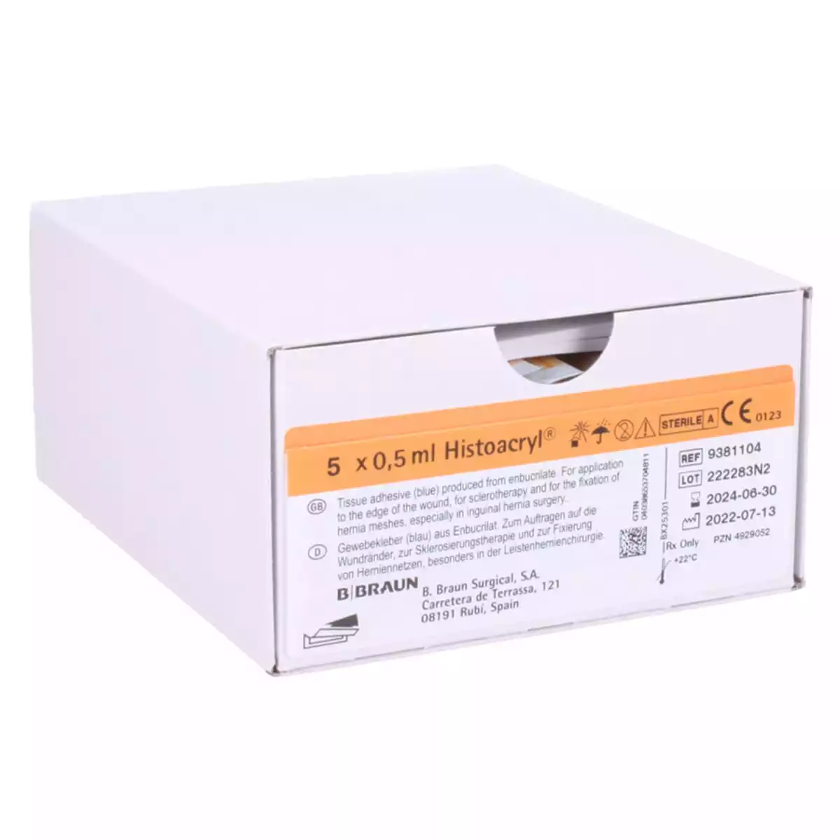  Histoacryl weefsellijm steriel