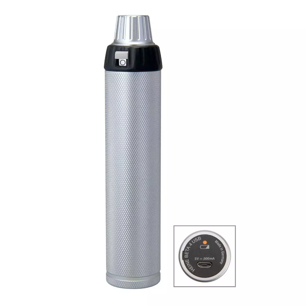  HEINE BETA 400 LED F.O. otoscoop en BETA 200 LED oftalmoscoop als set