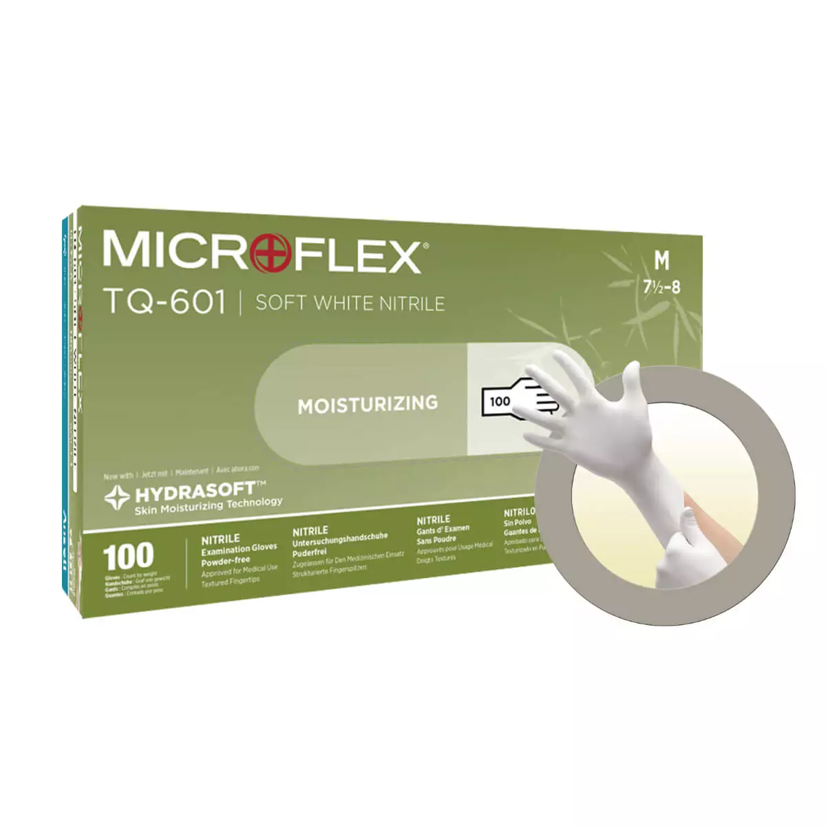  MICROFLEX® Soft Wit Nitril TQ-601 Onderzoekshandschoen