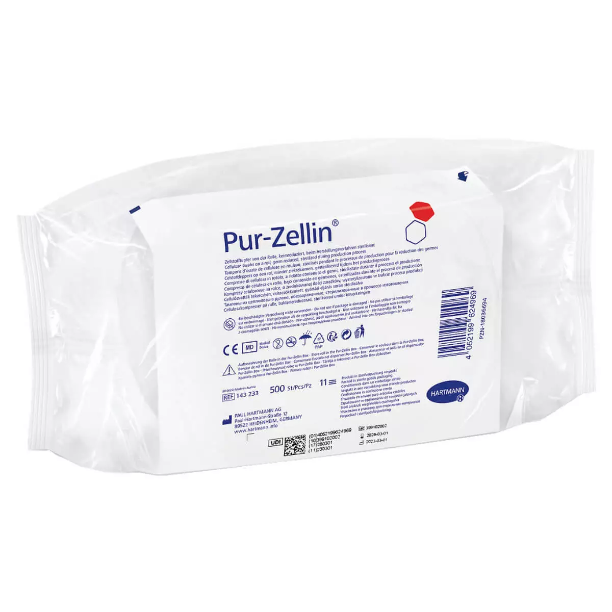 Pur-Zelling Cellulose Doekjes