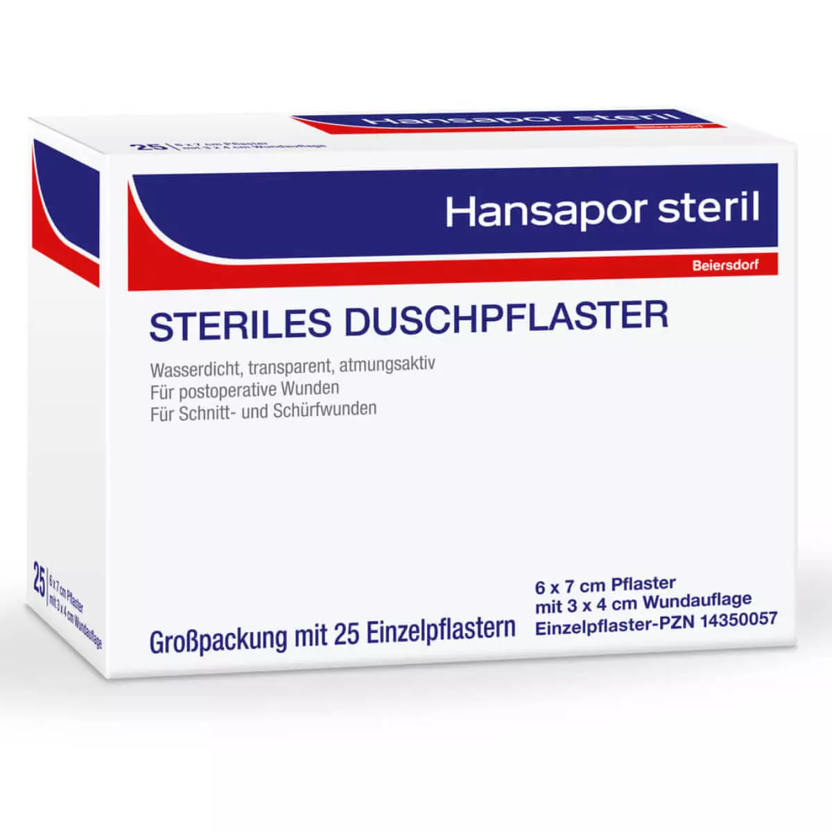  Steriele douchepleister