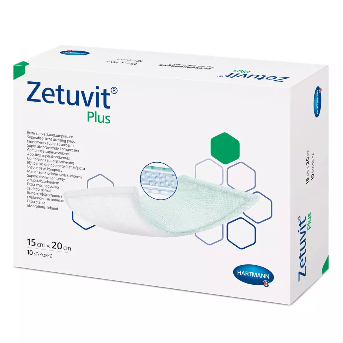 Zetuvit Plus absorberende verbanden Zetuvit Plus absorberende verbanden