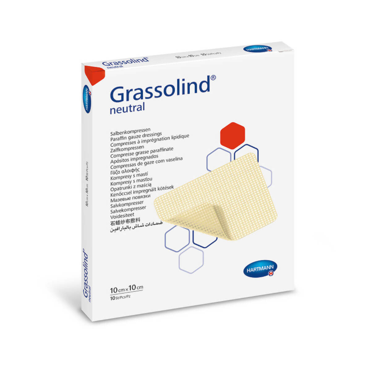 Grassolind Neutraal zalfkompres  Grassolind Neutraal zalfkompres