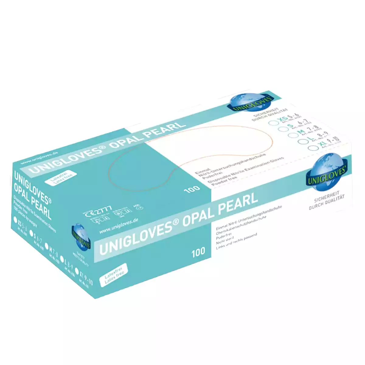 Pearl Poedervrije Nitril Handschoenen Pearl Poedervrije Nitril Handschoenen
