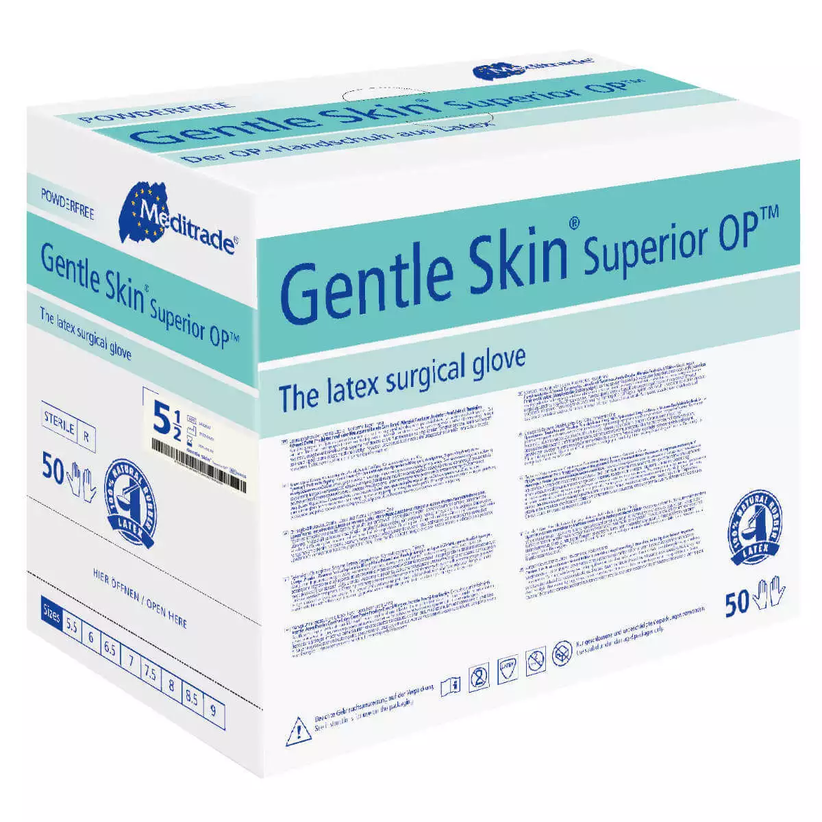  Gentle Skin Superior chirurgische handschoenen