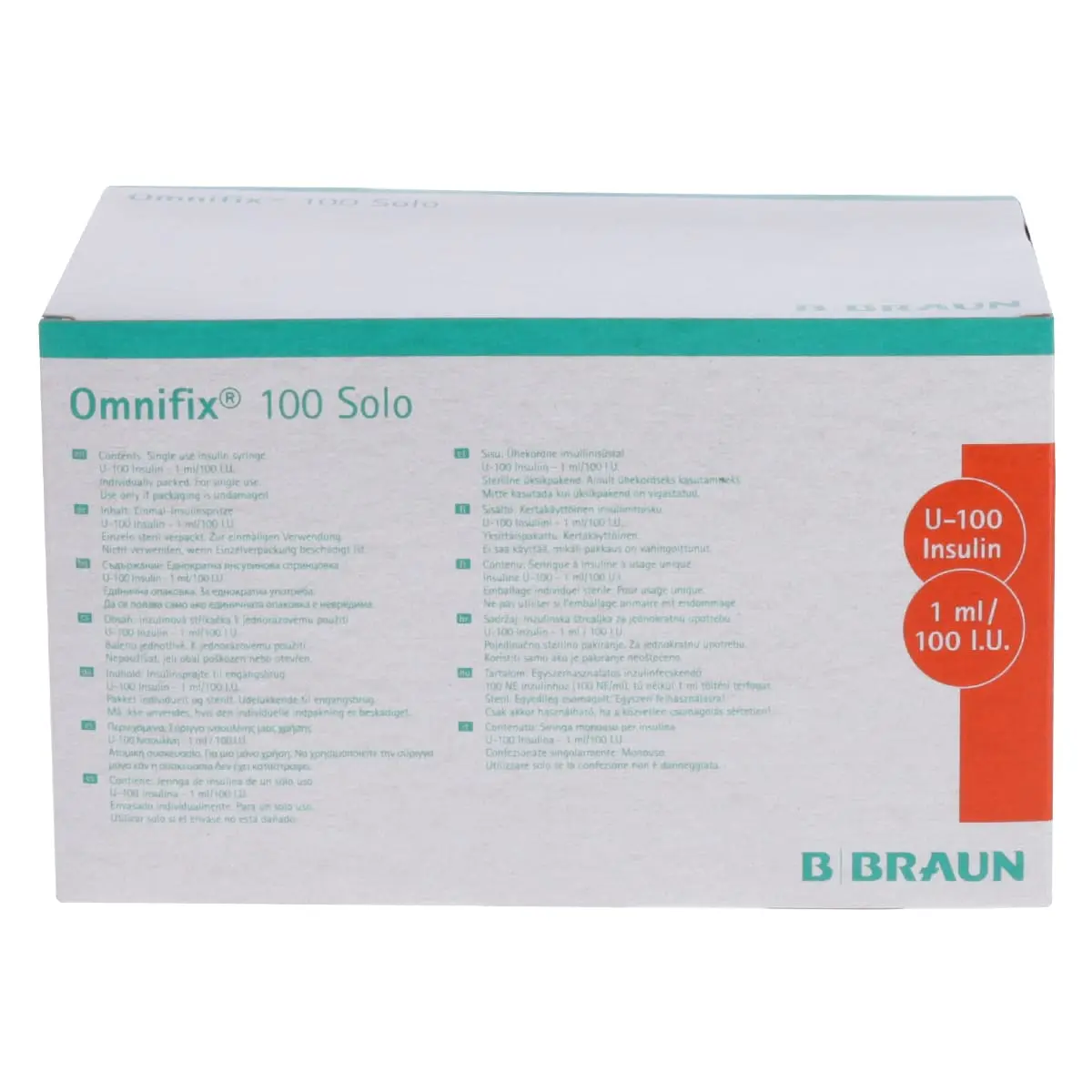Omnifix 100 Solo Insulinespray Omnifix 100 Solo Insulinespray