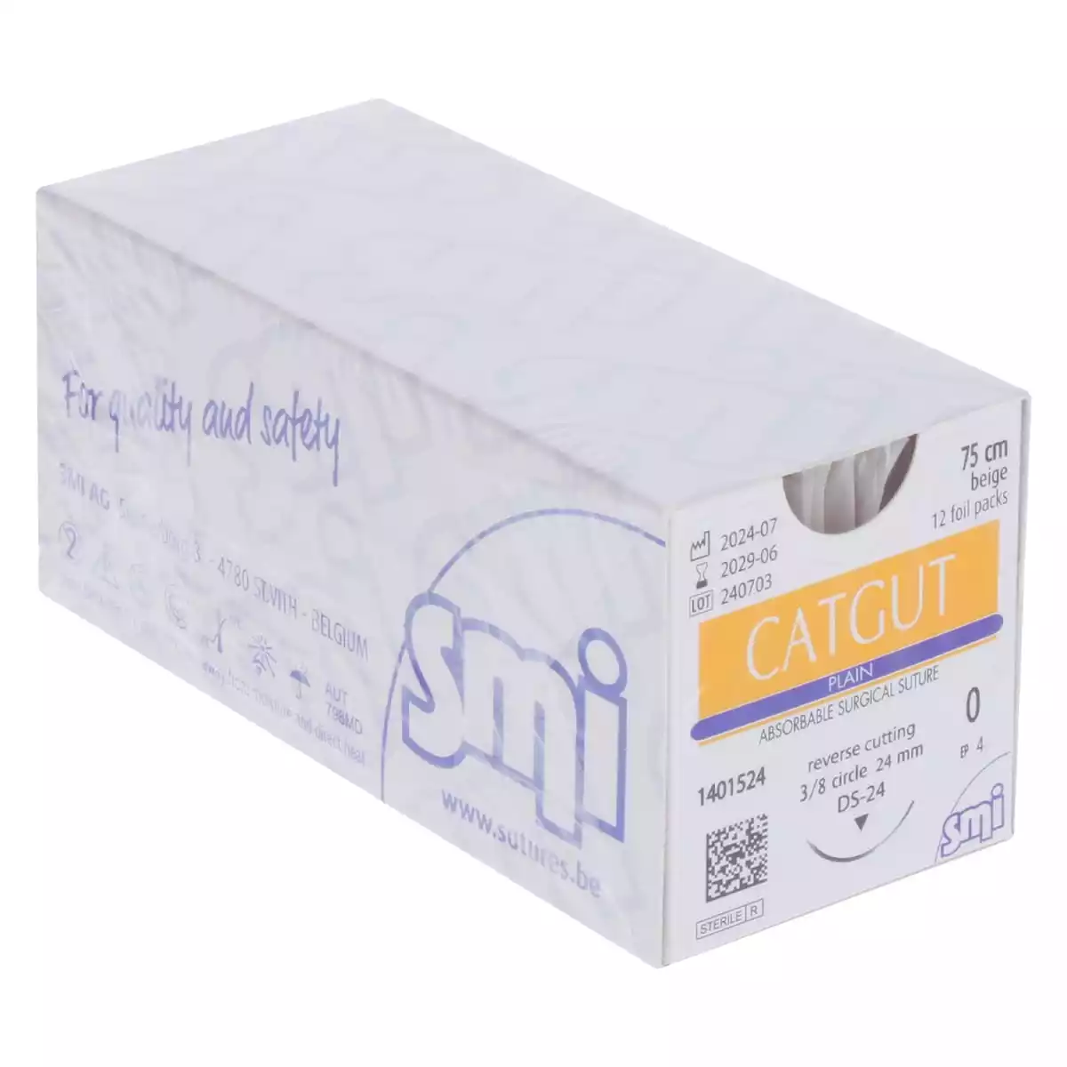Catgut Plain hechtmateriaal voor diergeneeskundige chirurgie Catgut Plain hechtmateriaal voor diergeneeskundige chirurgie