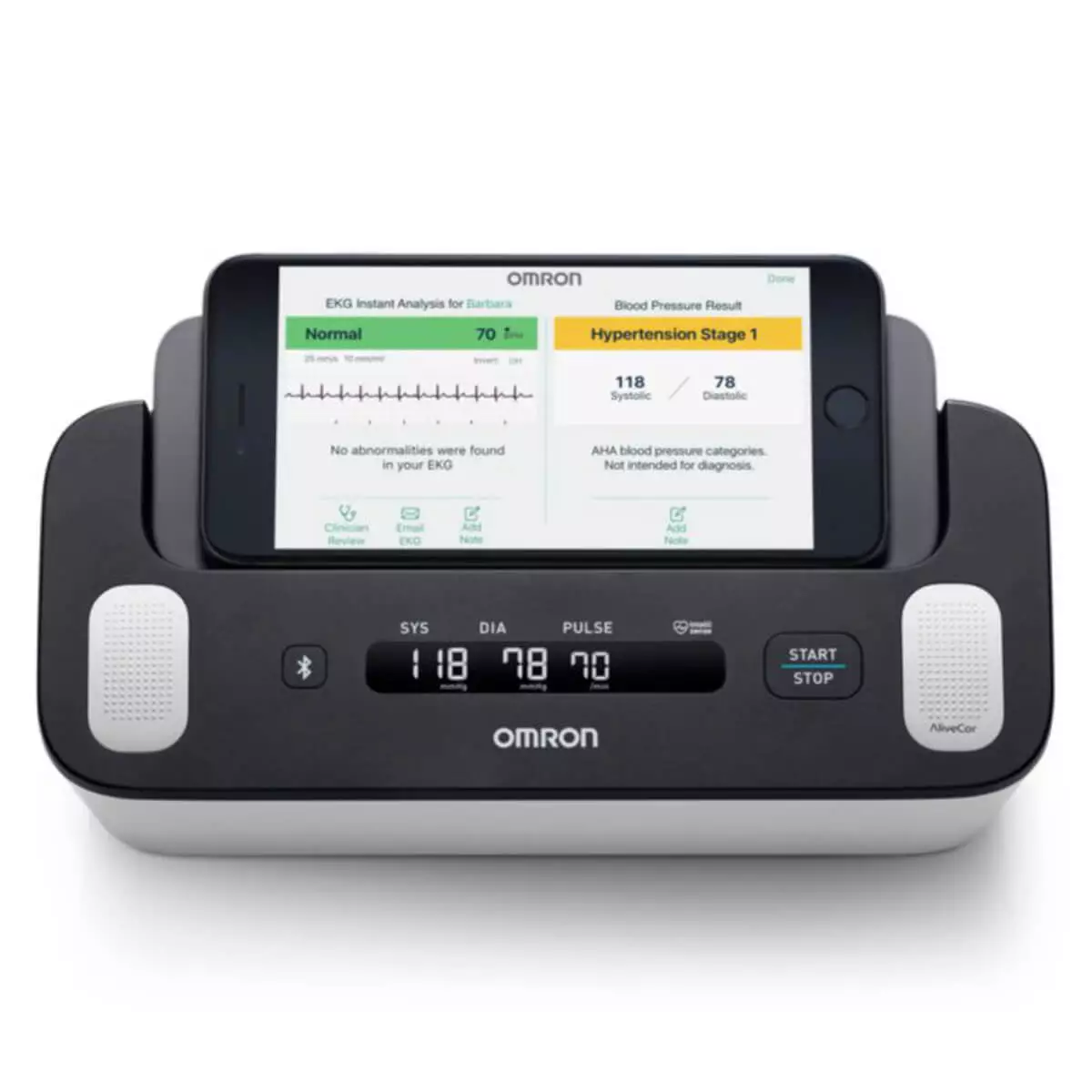  Volledige bloeddrukmeter & ECG