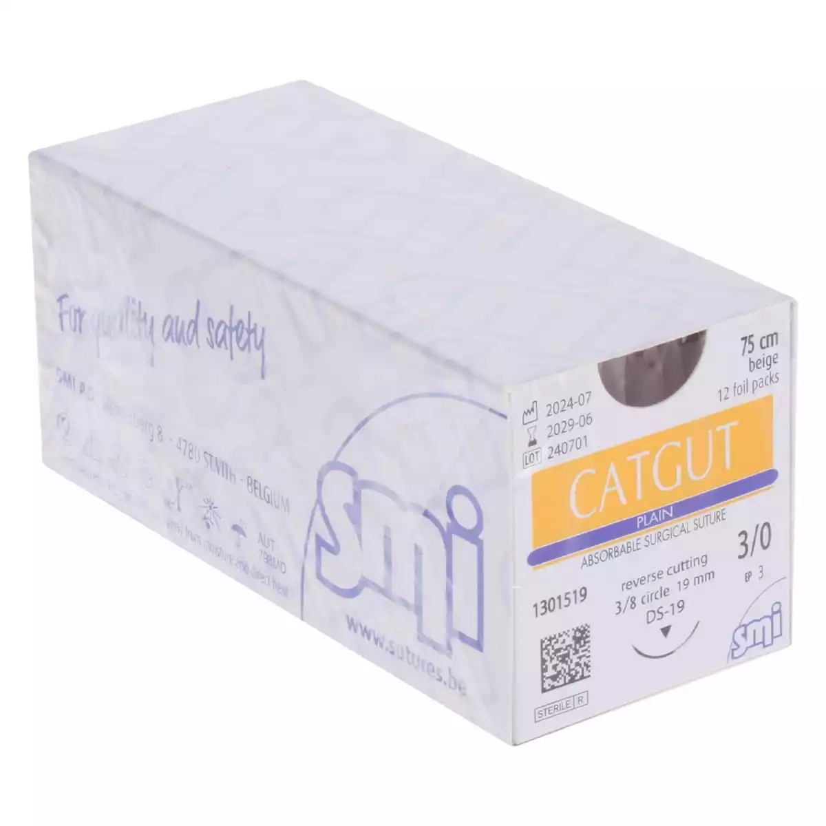 Catgut Plain hechtmateriaal voor diergeneeskundige chirurgie Catgut Plain hechtmateriaal voor diergeneeskundige chirurgie