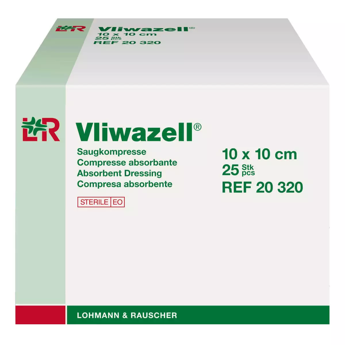  Vliwazell steriele kompressen