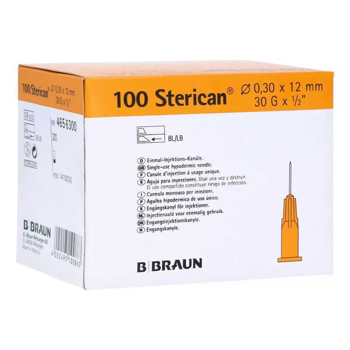  Sterican insuline canule