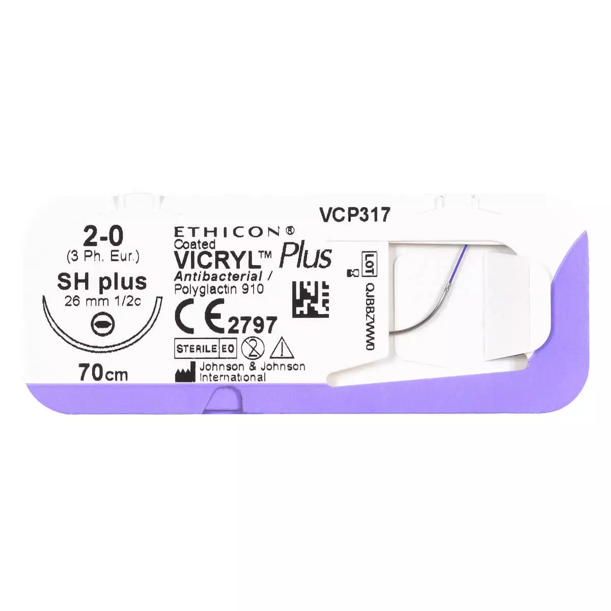  VICRYL Plus (Polyglactine 910) Nahtmateriaal
