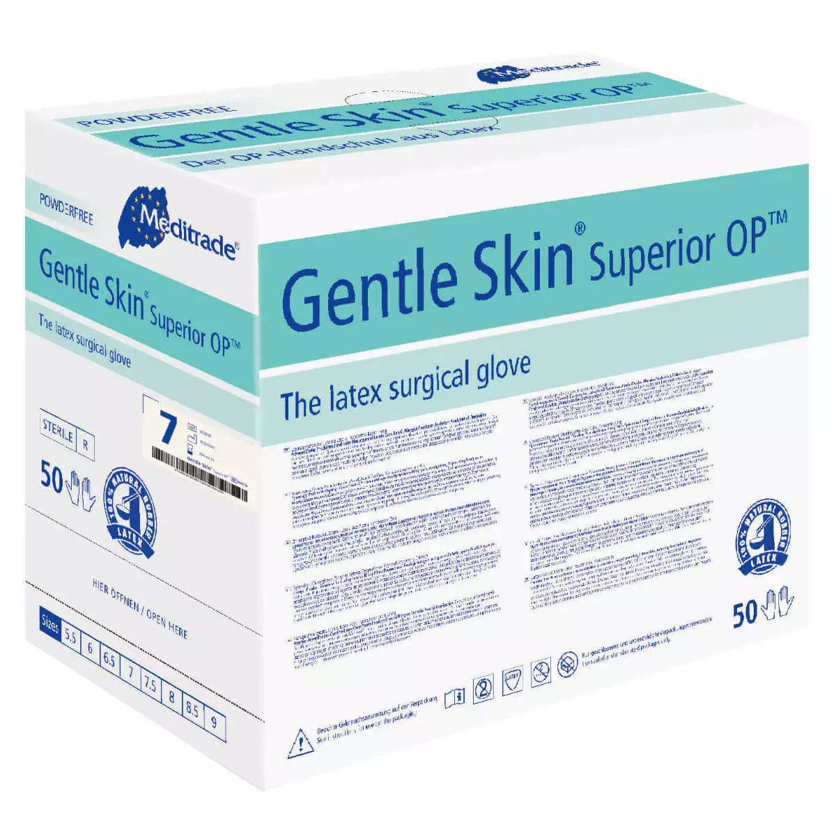 Gentle Skin Superior chirurgische handschoenen Gentle Skin Superior chirurgische handschoenen