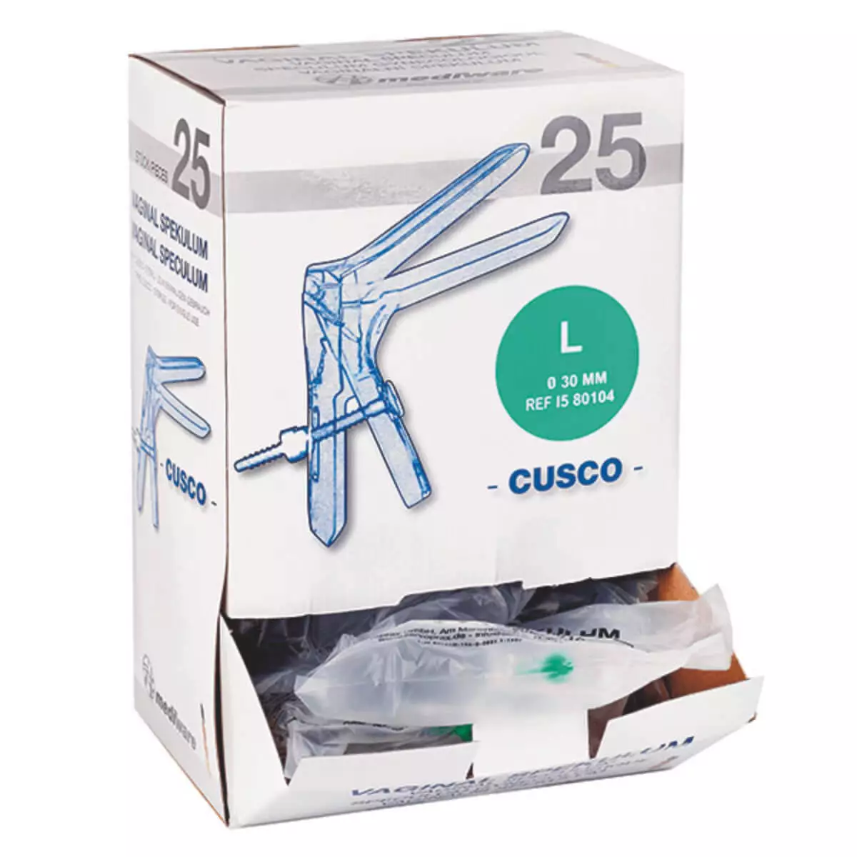  Vaginaspeculum kunststof