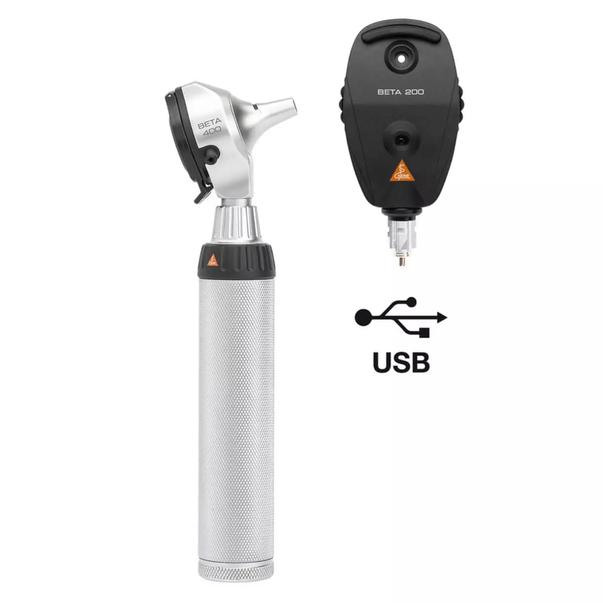  HEINE BETA 400 F.O. Otoscoop & BETA 200 oftalmoscoop in een set