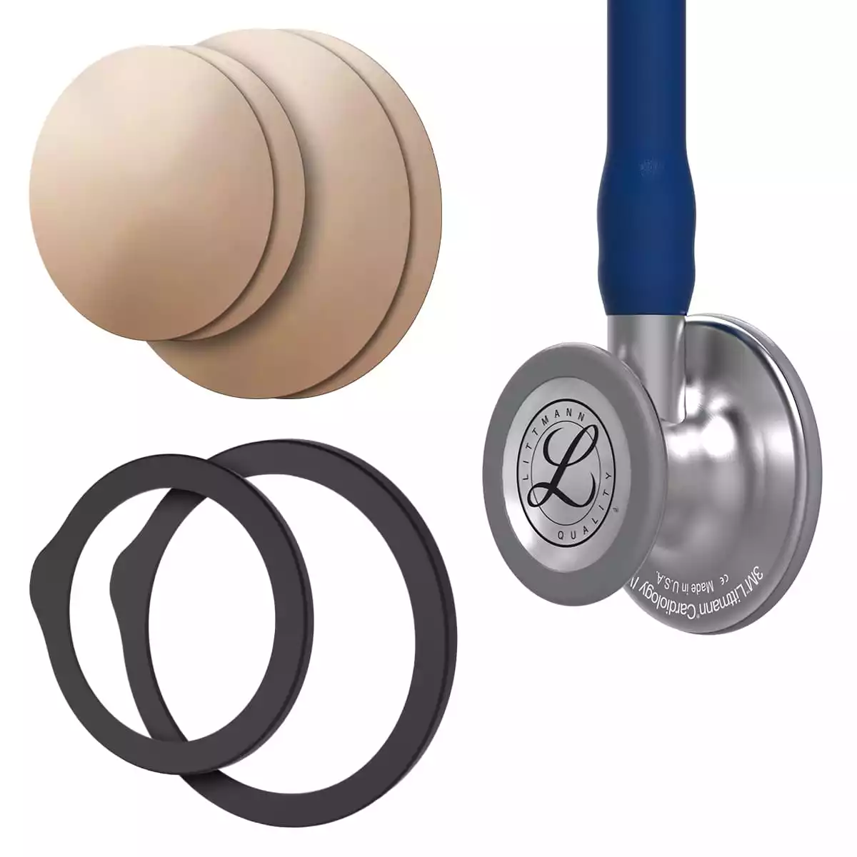  Voordeelpakket: Littmann® Cardiology IV™ stethoscoop + antimicrobieel kopermembraan "Drums"