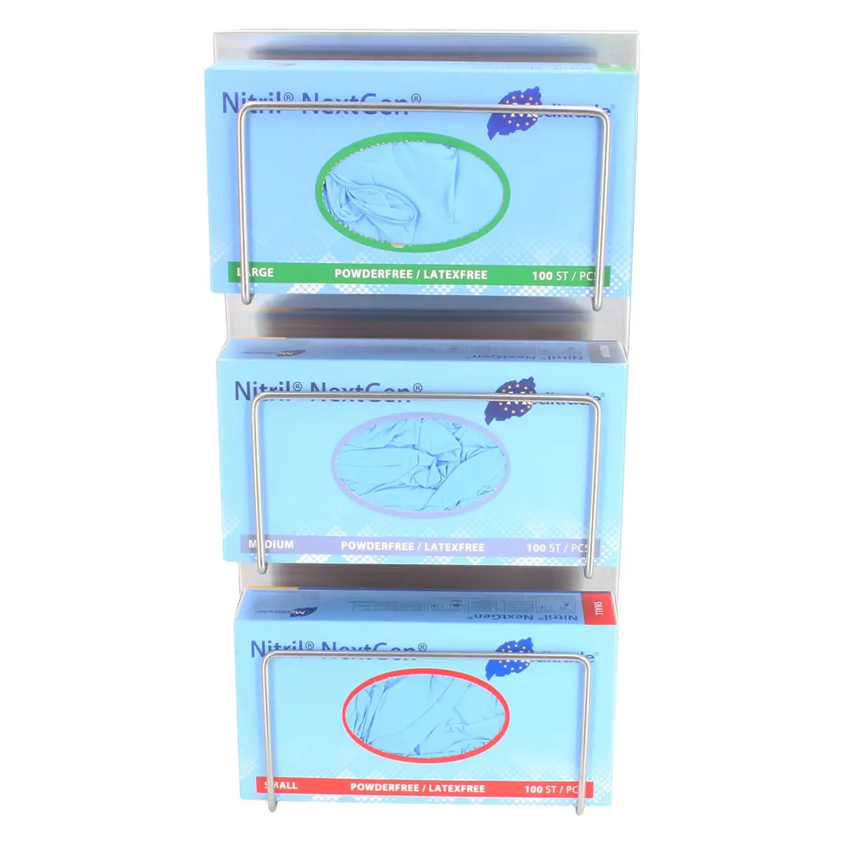  Handschoenendispenser van roestvrij staal