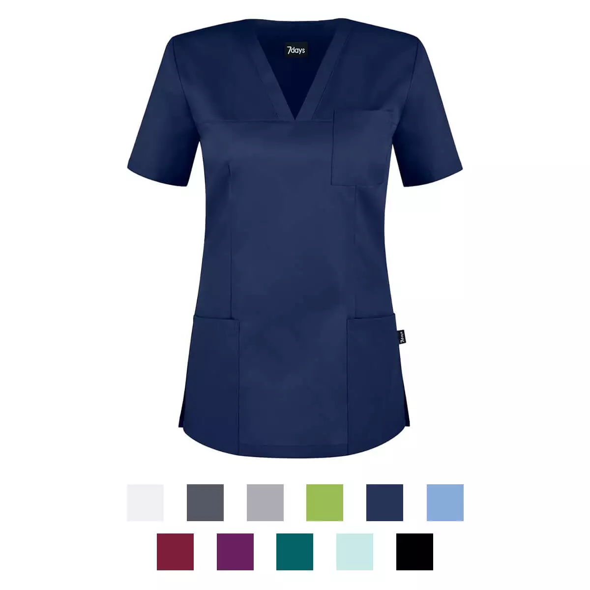  Slip-on tuniek Roma met V-hals voor dames