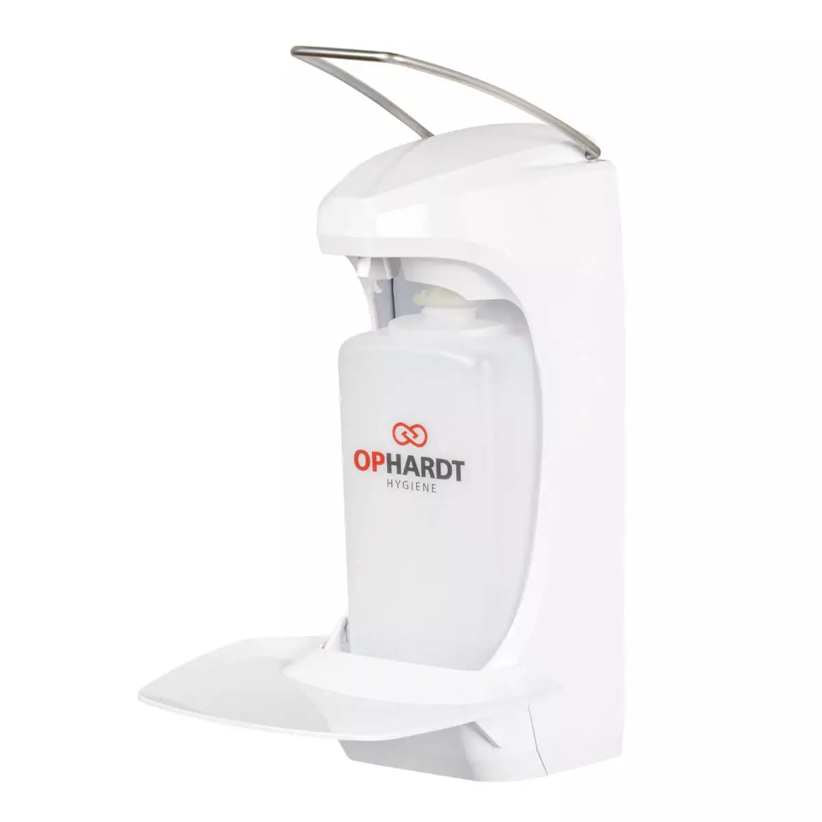  RX 10 M Handmatige wanddispenser met witte lekbak