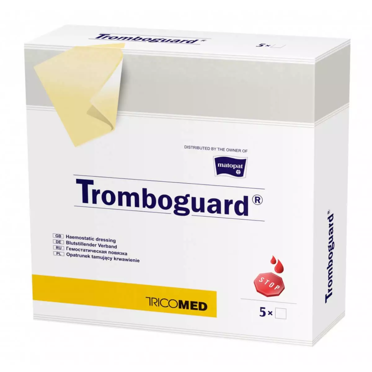  Hemostatisch verband Tromboguard