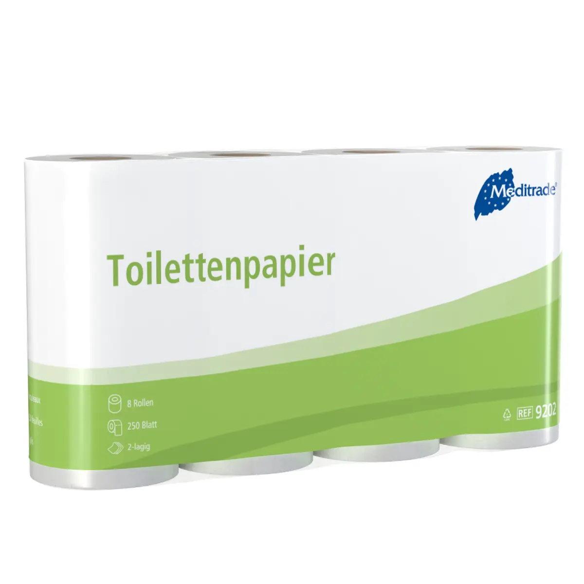  Wit toiletpapier 
