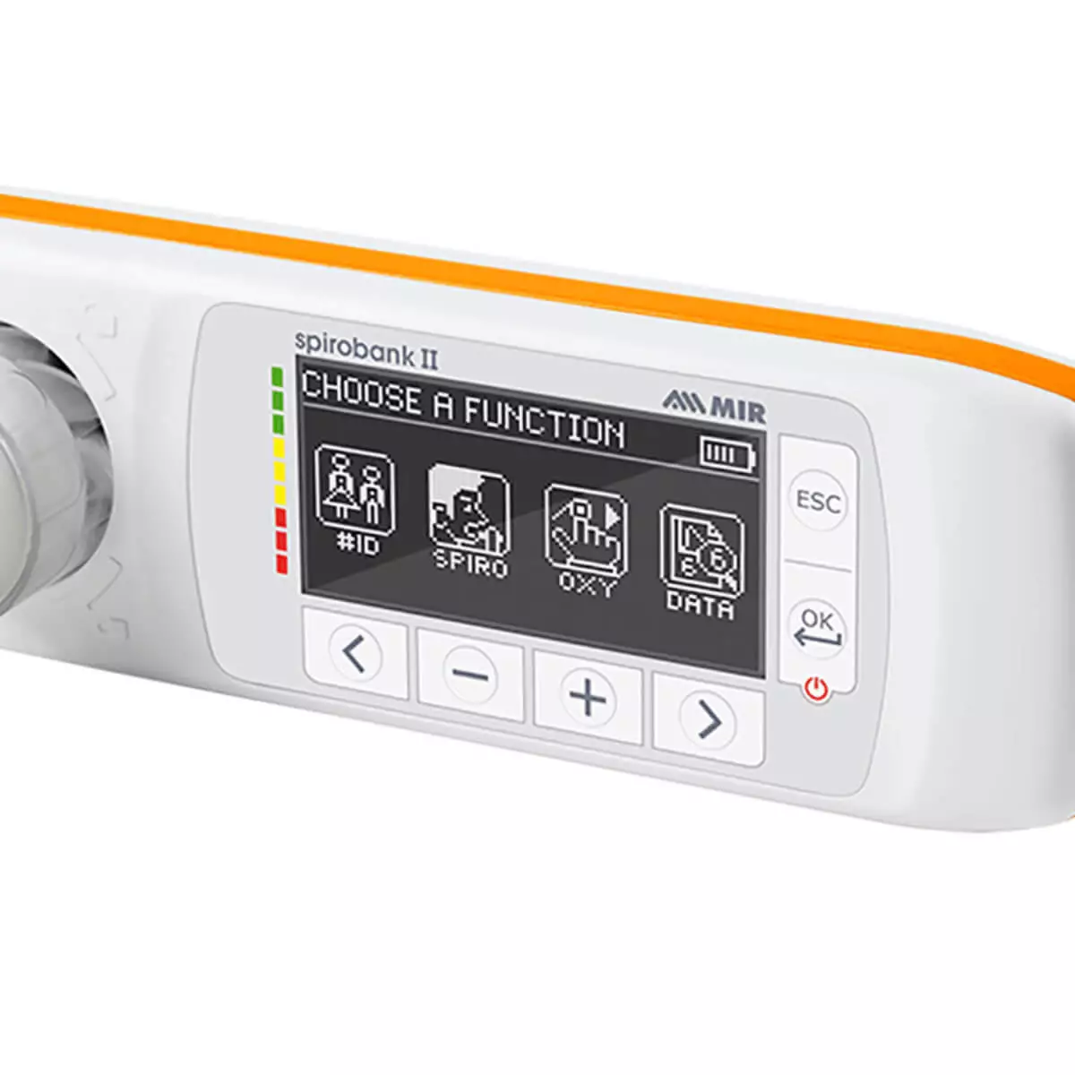  MIR Spirobank II SMART Spirometer met Pulsoximetrie