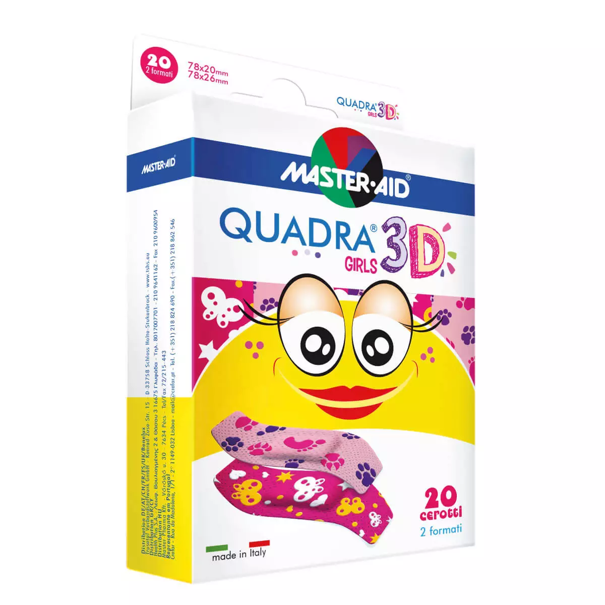  Quadra 3D kinderpleister