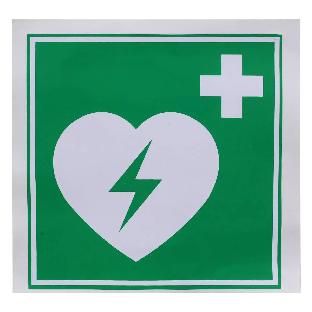  AED vinylsticker
