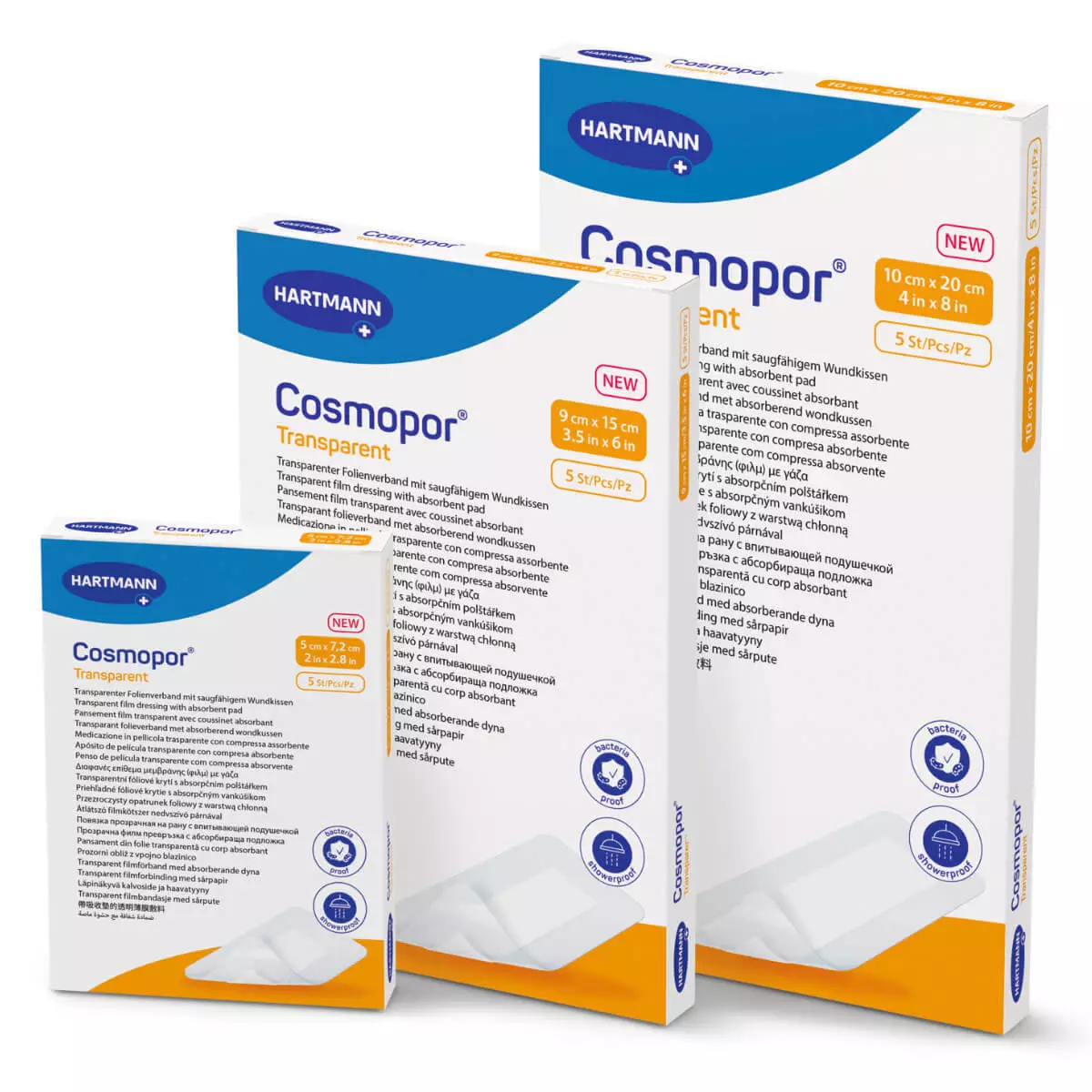  Cosmopor transparante folieverband